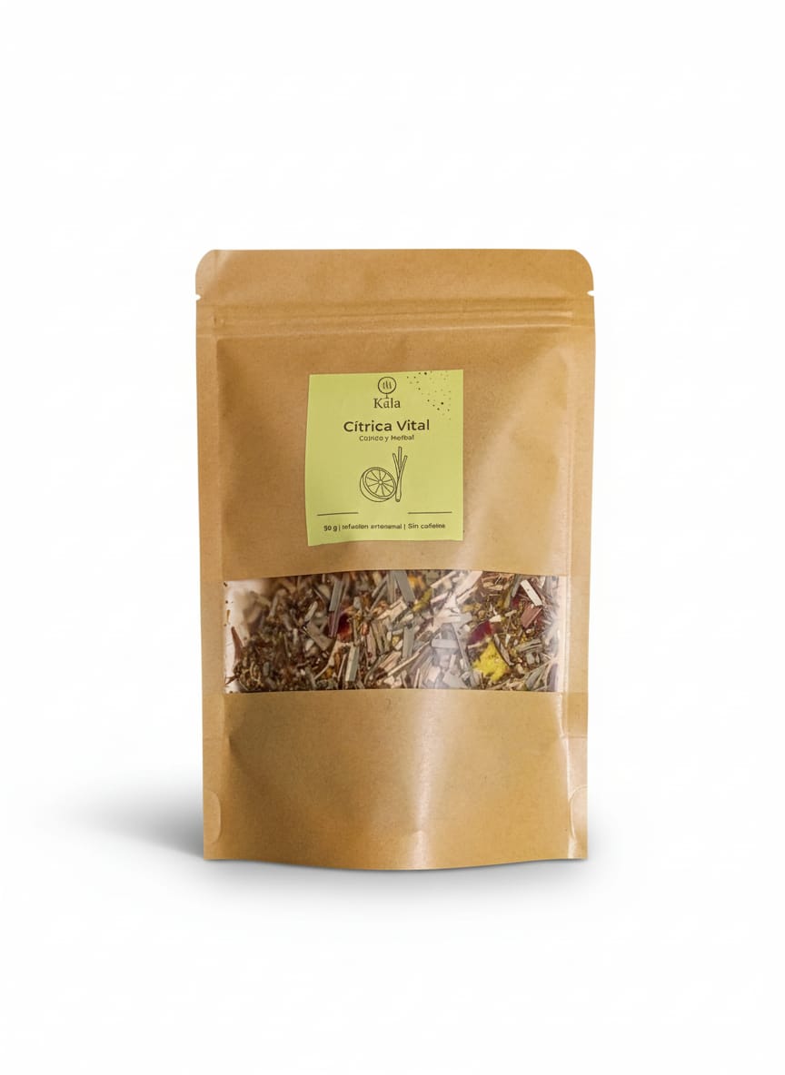 Cítrica Vital Frutal – Infusión Artesanal de Rooibos Cítrica y Refrescante