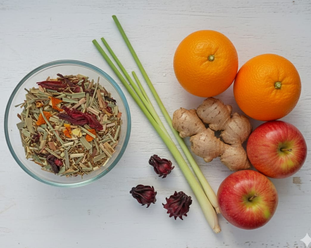 Pack de Regalo – 4 Infusiones Artesanales de Rooibos (20 g c/u)